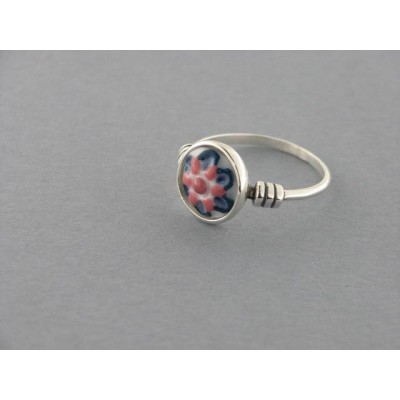 Anillo nº 1 Boton Plata