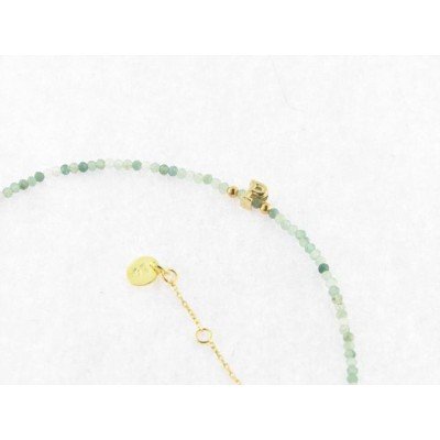 Duran exquse pulsera plata chapada aventurina