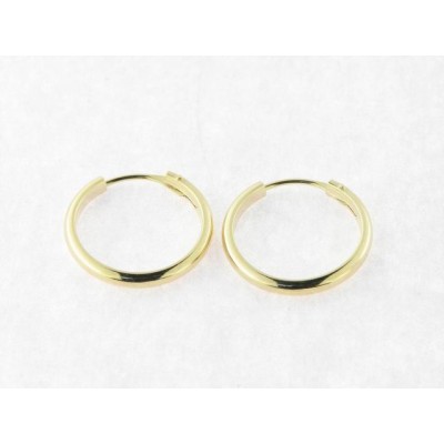 Pendientes aro oro