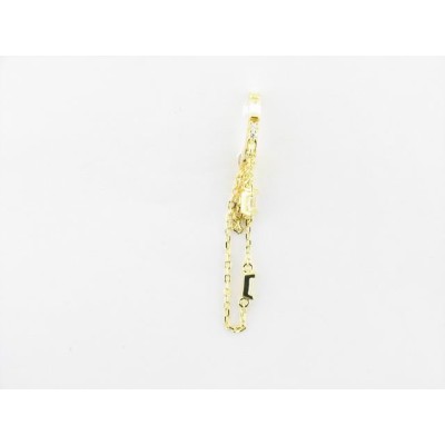 Lineargent piercing plata chapada circonitas