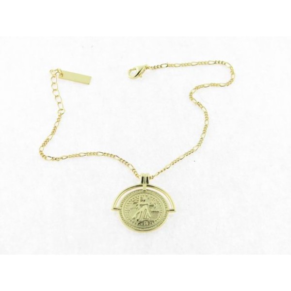 Lineargent Pulsera Plata Chapada