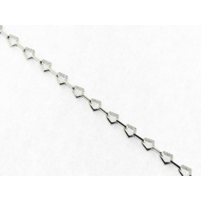 Luxenter pulsera plata circonitas