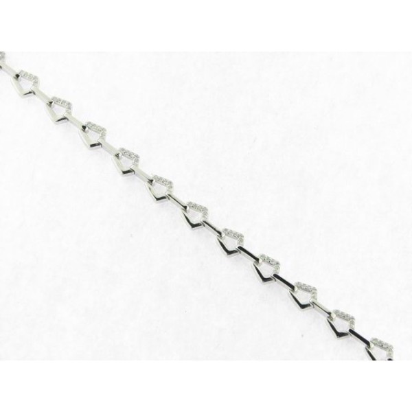 Luxenter pulsera plata circonitas
