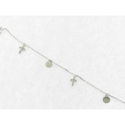 Luxenter pulsera plata circonitas