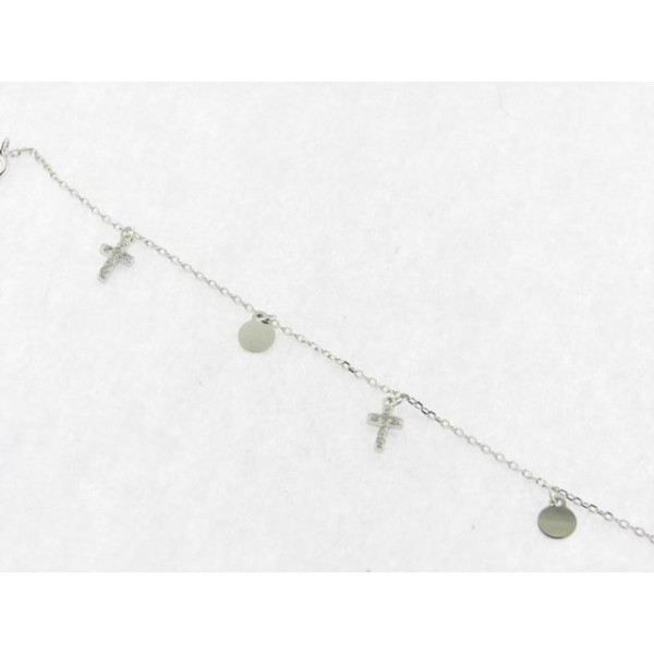 Luxenter pulsera plata circonitas
