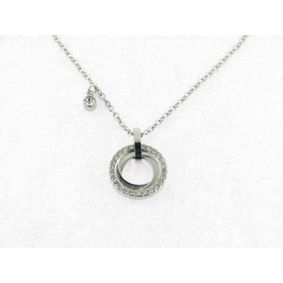 Lotus Colgante Acero Piedras