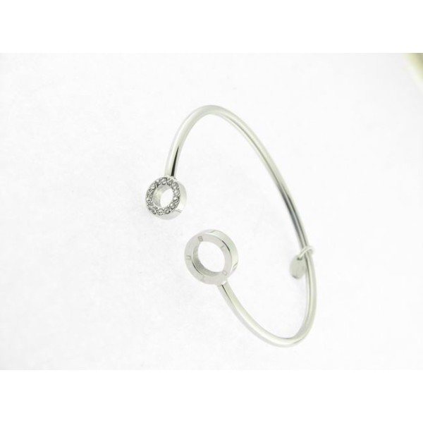 Lotus Pulsera Aro Piedras