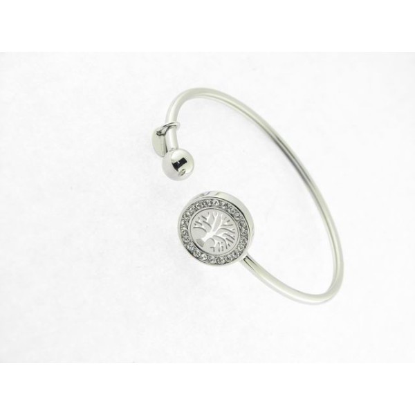 Lotus Pulsera Aro Piedras