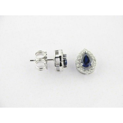Camaleoni Pendientes Plata Piedras
