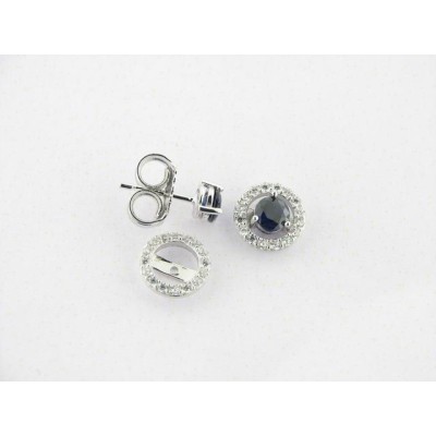 Camaleoni Pendientes Plata Piedras
