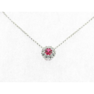 Camaleoni Colgante Plata Piedras c/cadena
