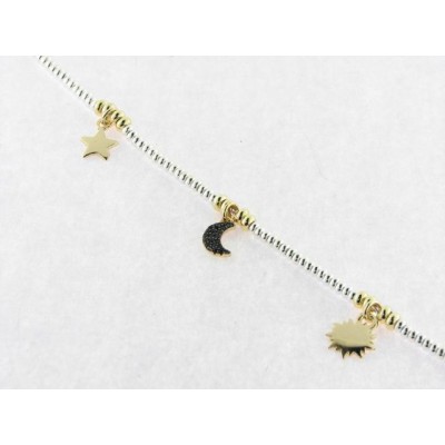 Duran exquse pulsera plata bicolor