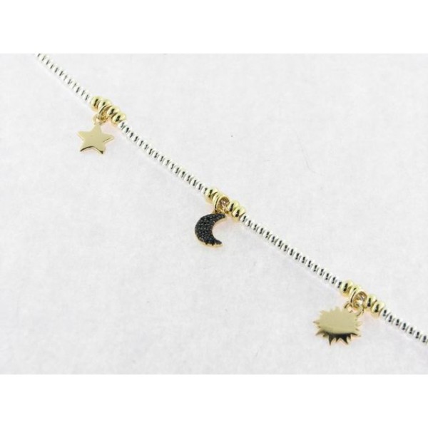 Duran exquse pulsera plata bicolor