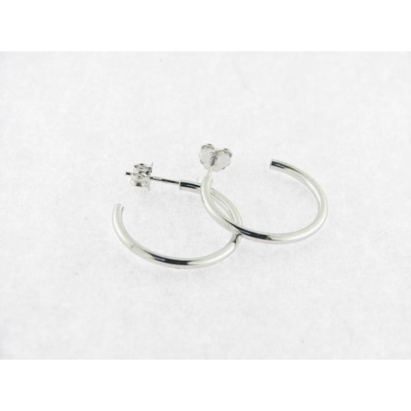 Naiomy Pendientes Aro Plata