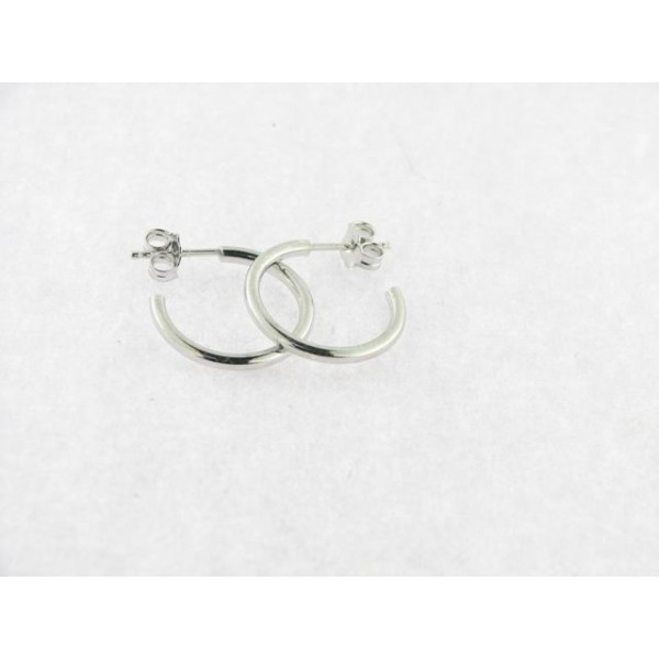 Naiomy Pendientes Aro Plata
