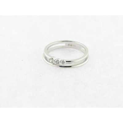 Naiomy Sortija Plata Piedras