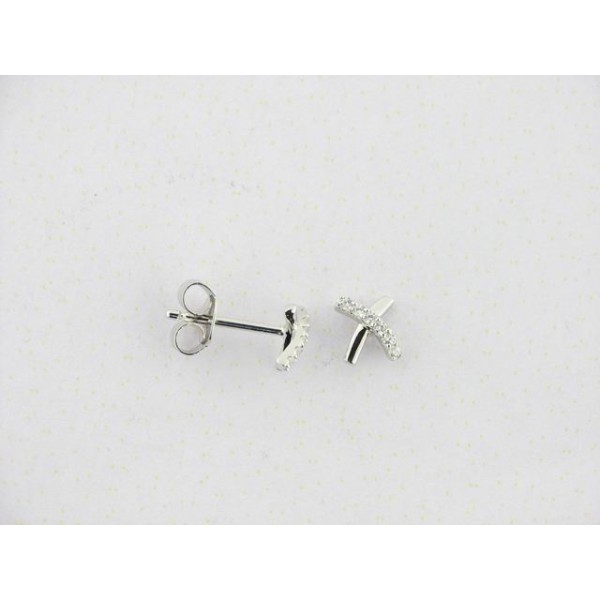 Naiomy Pendientes Plata Piedras