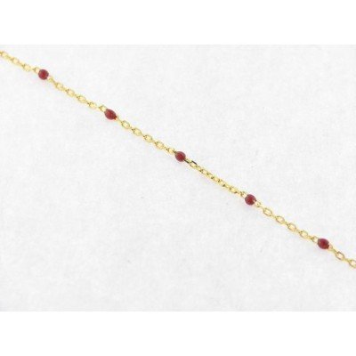 Naiomy pulsera plata chapada piedras