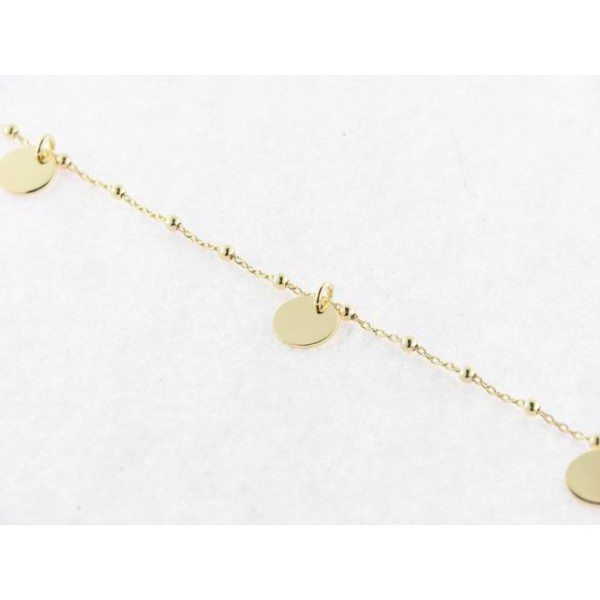 Naiomy pulsera plata chapada