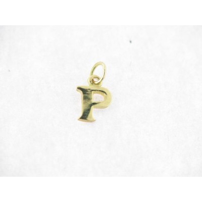 Colgante Oro Incial P