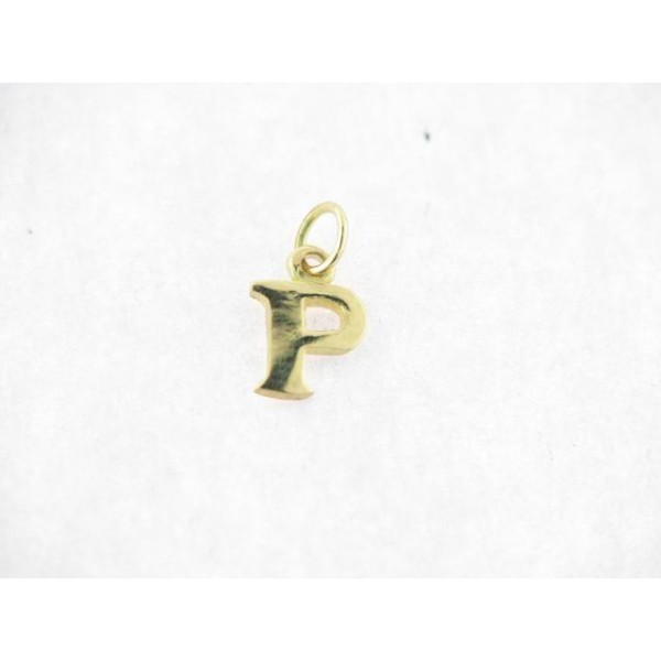Colgante Oro Incial P