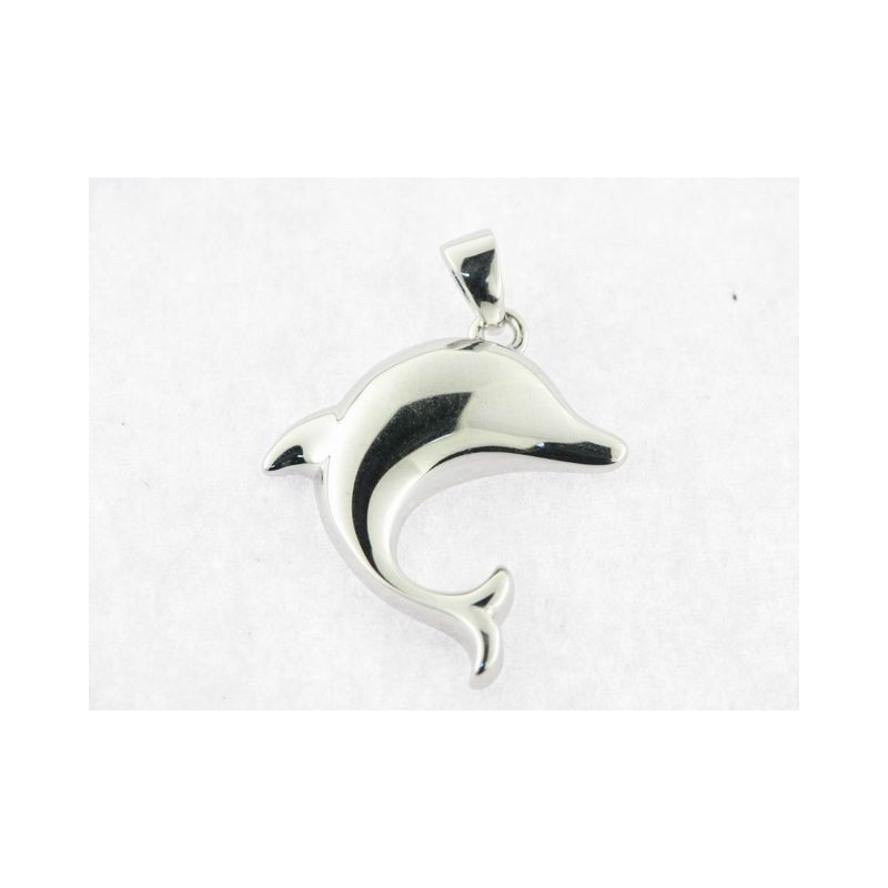 Colgante plata delfin