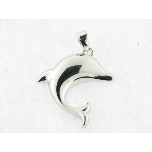 Colgante plata delfin