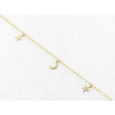 Pulsera Oro Colgantes