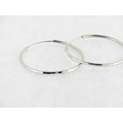 Pendientes aro plata