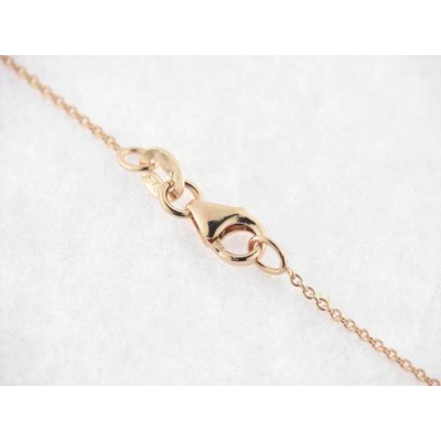 Cadena Oro Rosa 45 Cm Rolo