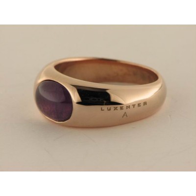 Luxenter Anillo Acero Chapado Piedra