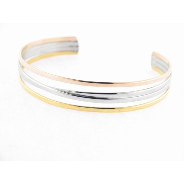 Viceroy Pulsera Aro Acero Tricolor