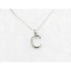 Colgante letra "c" plata