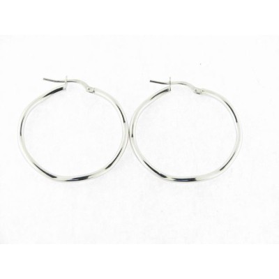 Pendientes aro plata