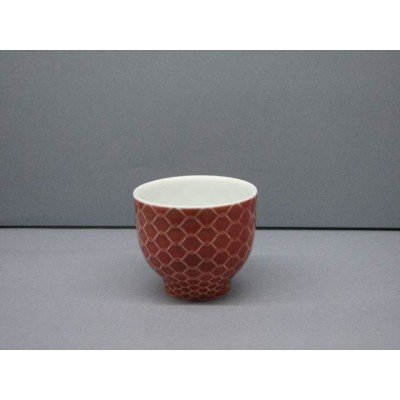 Vaso Rede Rosa Teja