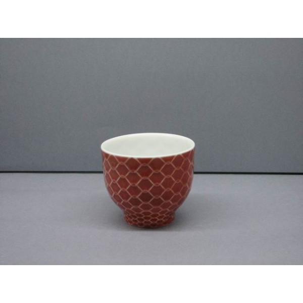 Vaso Rede Rosa Teja