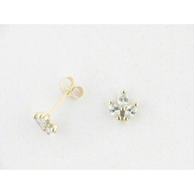 Pendientes Oro Piedras