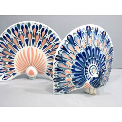 Pavo real nº 2 azul