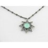 Raive Colgante Plata Piedras con Cadena