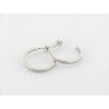 Pendientes Aro Plata Piedras