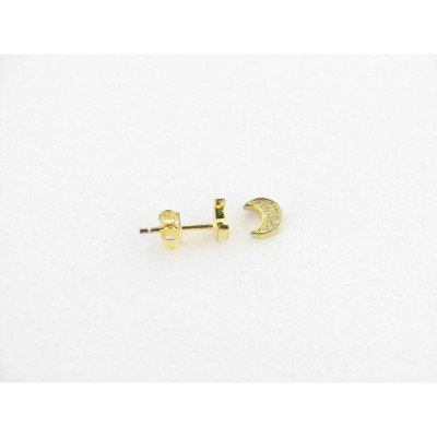 Pendientes Plata Chapada Piedras