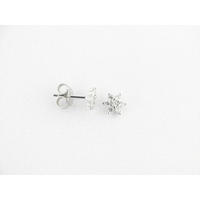 Pendientes plata circonitas