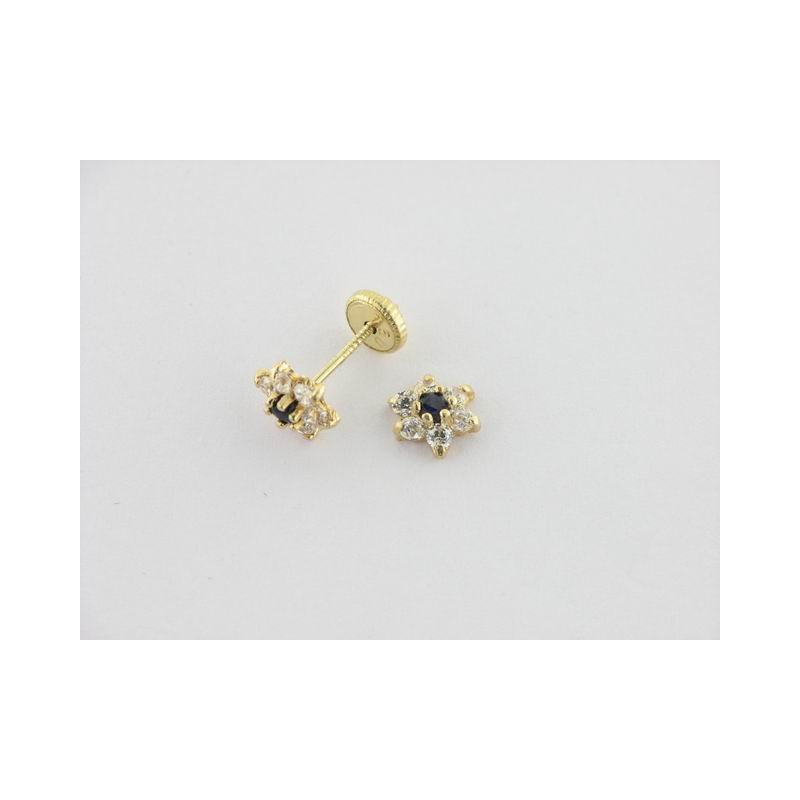 Pendientes Oro Piedras