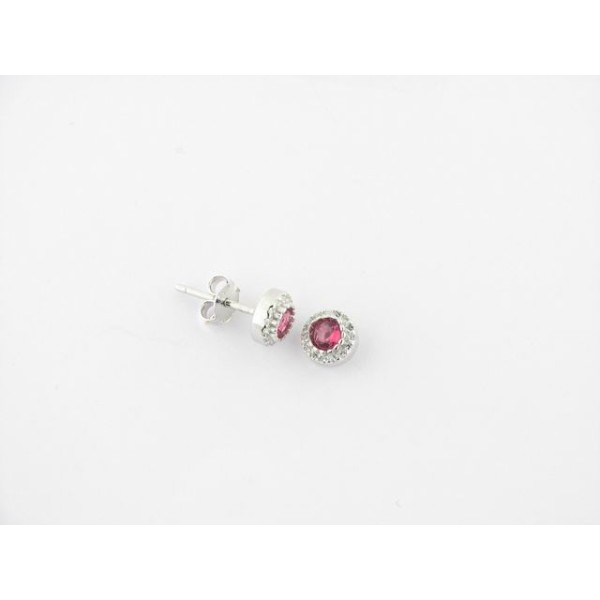 Pendientes plata circonitas