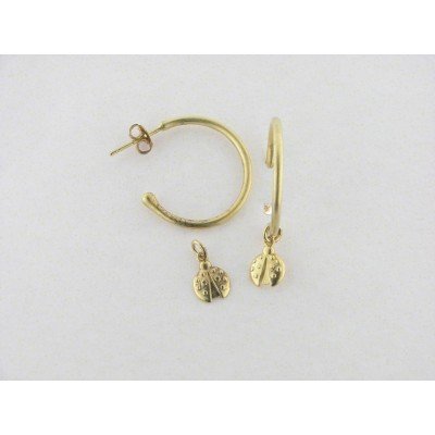 Duran exquse pendientes aro plata chapada