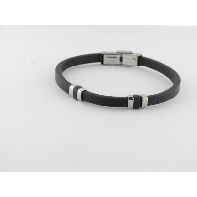 Viceroy pulsera acero piel