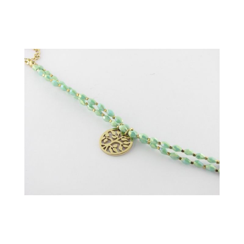 Viceroy Pulsera Acero Chapado Piedras