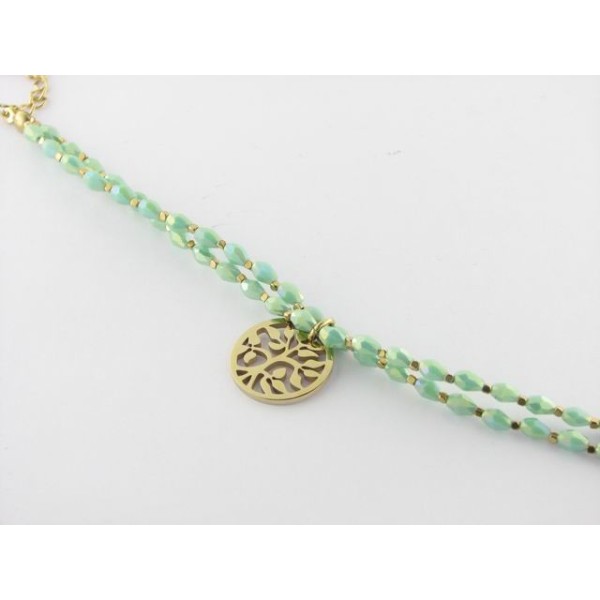 Viceroy Pulsera Acero Chapado Piedras