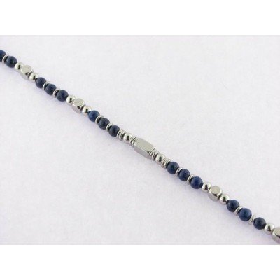 Lotus Pulsera Acero Piedras