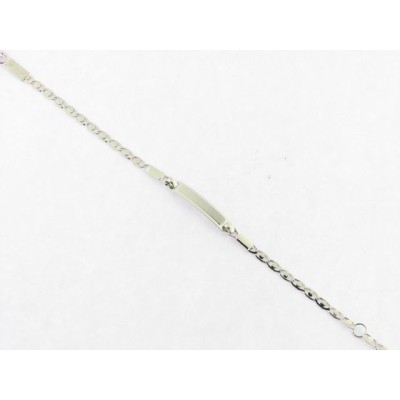 Pulsera Reciem Oro Blanco